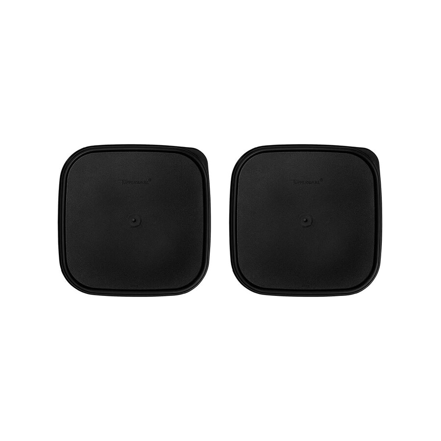 tupperware modular mates vierkante sluitingen gitzwart