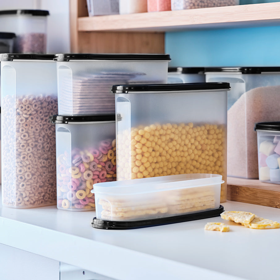 tupperware modular mates super oval 1 voedselbewaarcontainer gitzwart
