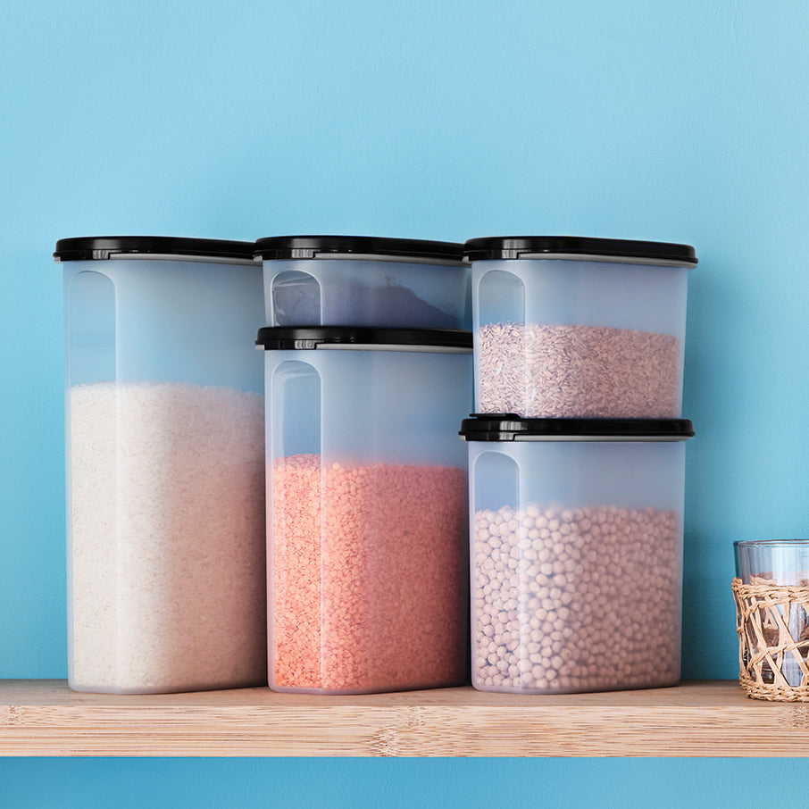 tupperware modular mates ovaal 1 voedselbewaarcontainer gitzwart