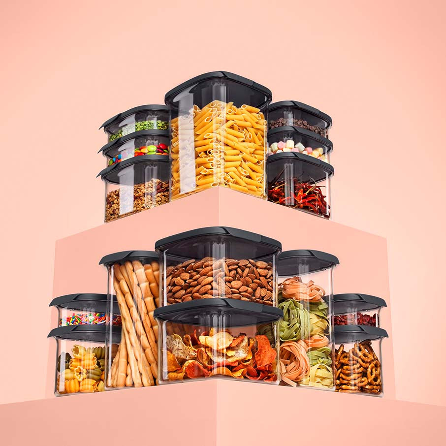 tupperware ultra clear vierkant 7 kopjes 17 l cosmos sluiting