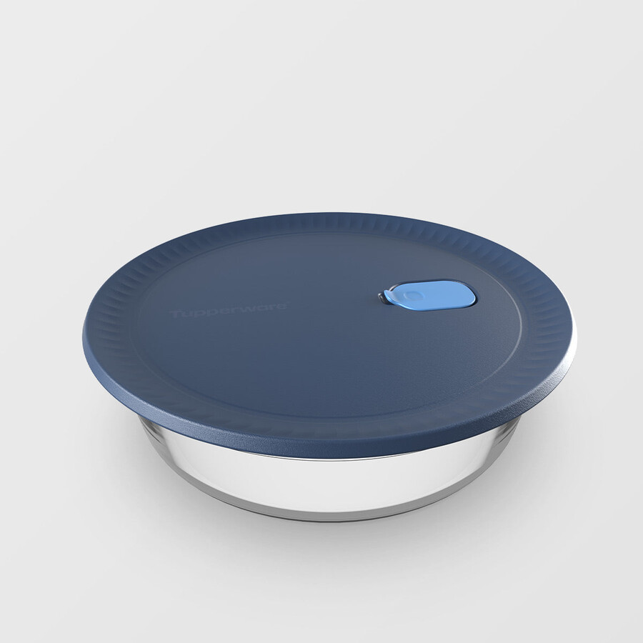tupperware voila ronde glazen ovenschaal luchtdichte voedselbewaarschaal