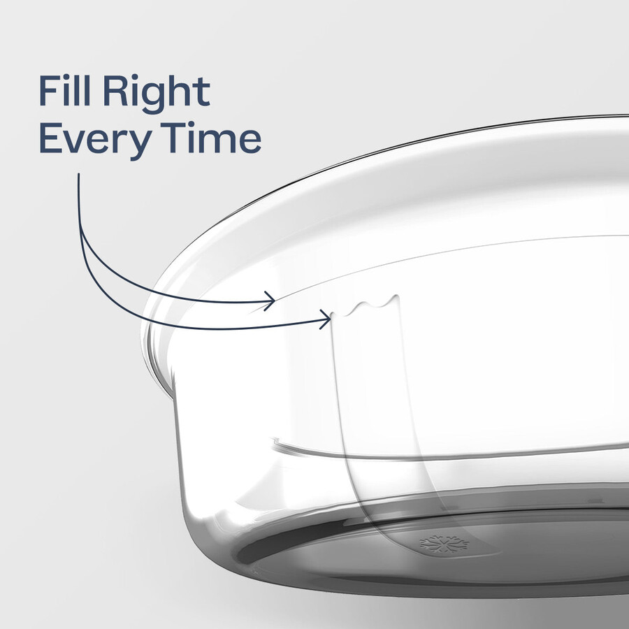 tupperware voila vierkante glazen ovenschaal luchtdichte voedselbewaarschaal