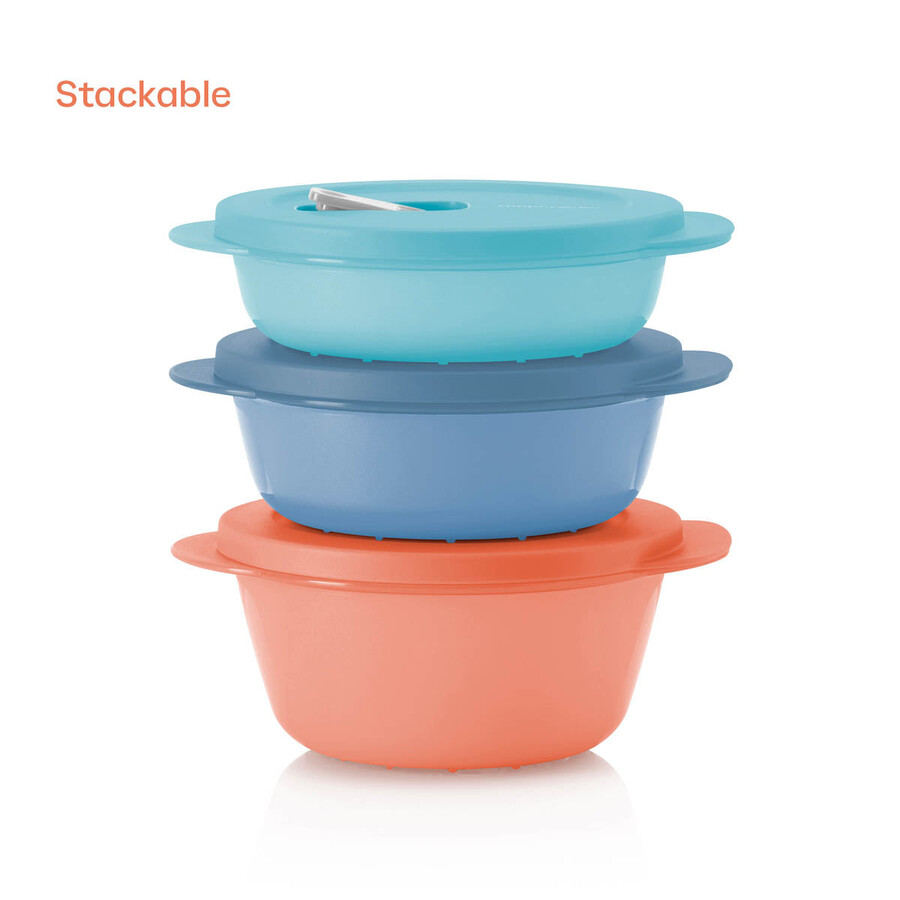 crystalwave plus ronde set blauw oranje