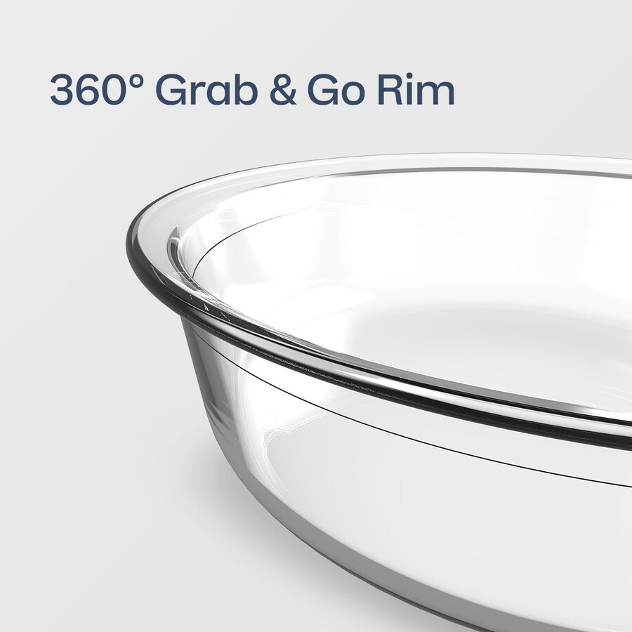 tupperware voila glazen ovenvormen set van 3 vierkant rond xl rechthoekig