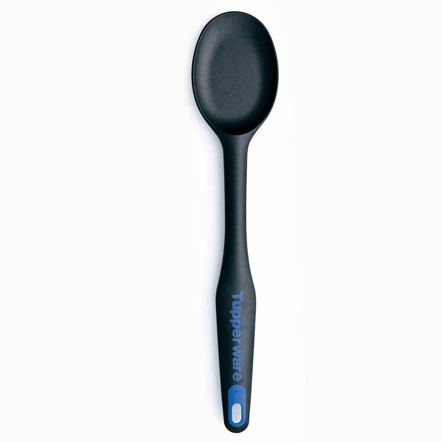 simple spoon zwart verbergt eventuele vlekken terwijl het handvat van de simple spoon een eigen kleur heeft voor gemakkelijke herkenning in keukenlades.