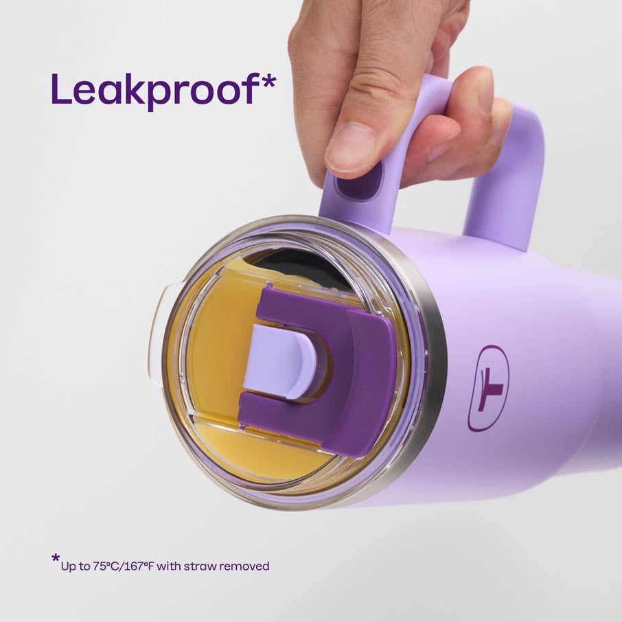 tupperware big t drinkbeker 11 liter lila
