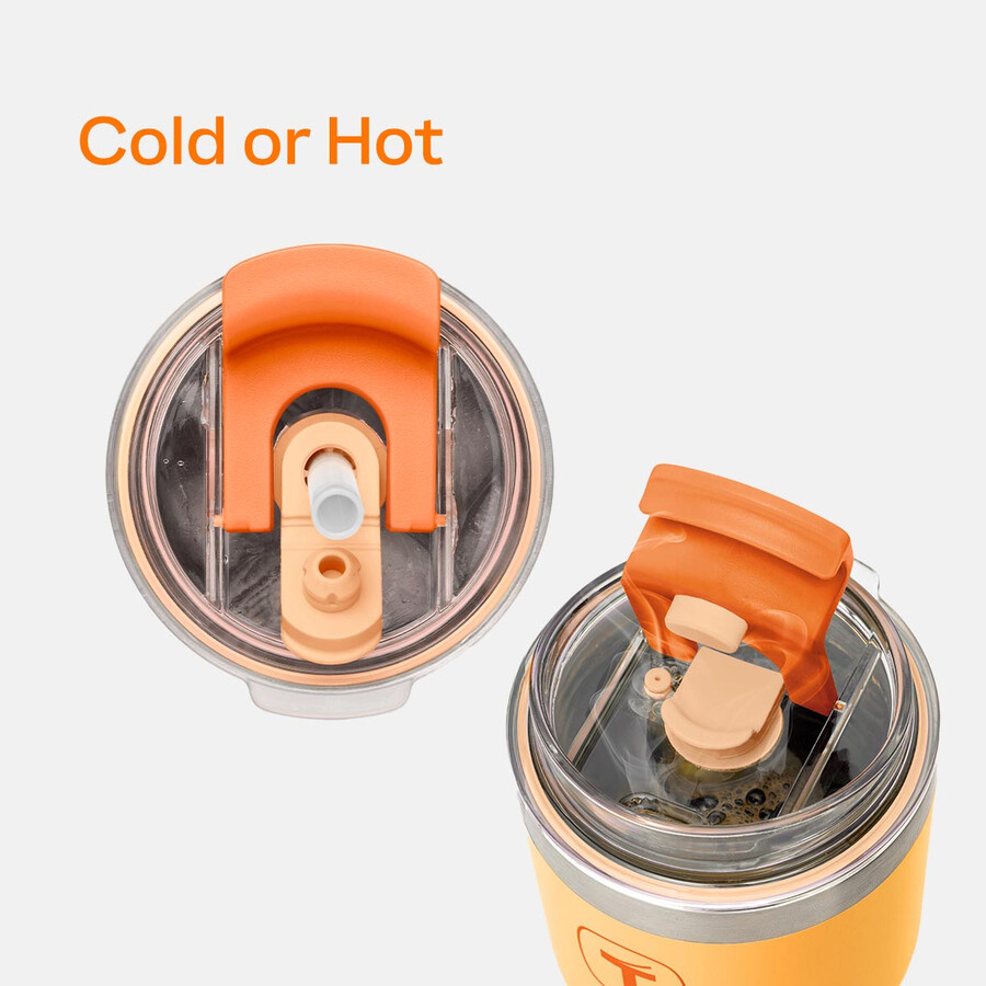 tupperware big t drinkbeker 630 ml zonsondergang-oranje