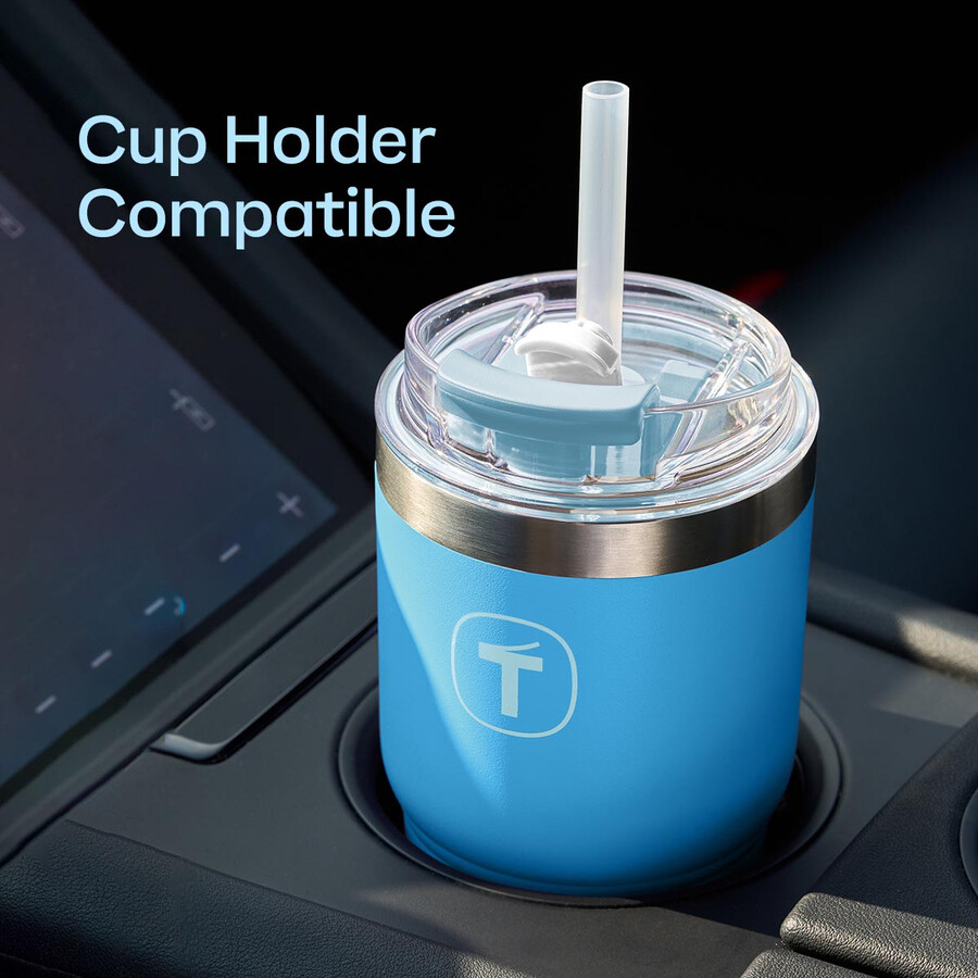 tupperware big t drinkbeker 630 ml daybreak-blauw