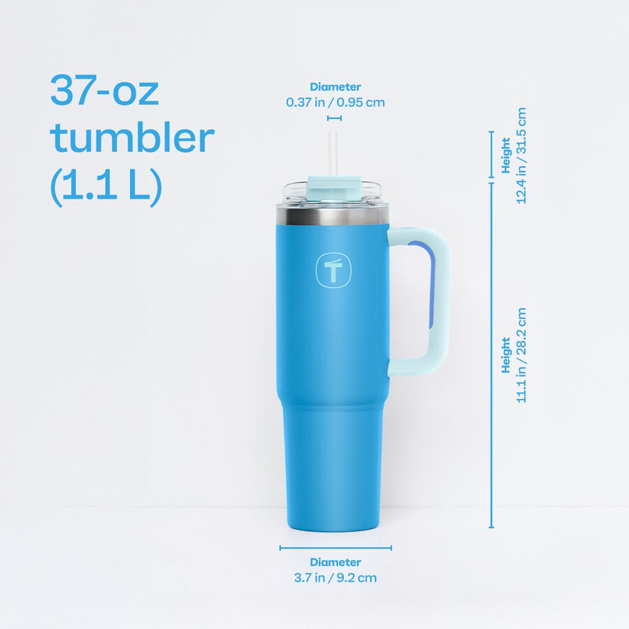 tupperware big t drinkbeker 11 liter blauw