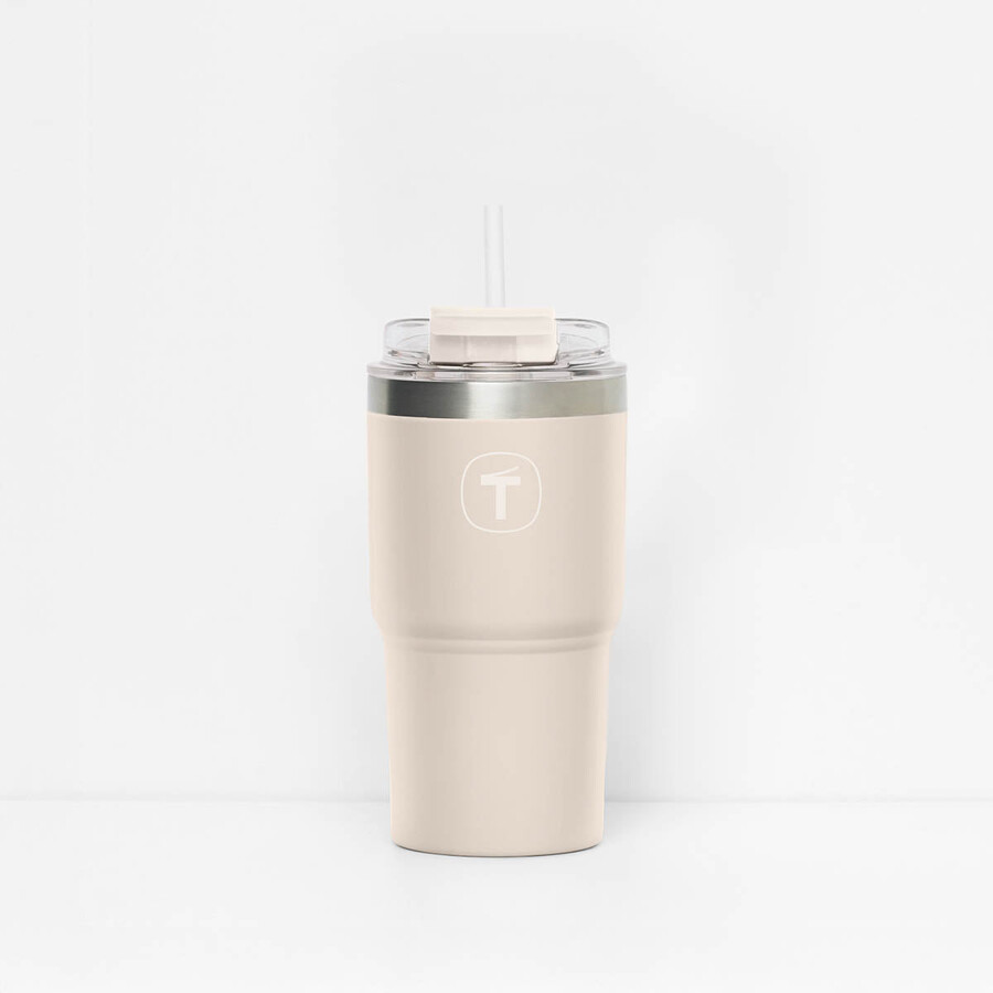 tupperware big t drinkbeker 630 ml amandeltoast