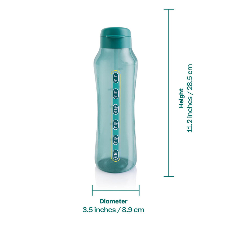 aquavibe fles 12 liter mysterieus groen