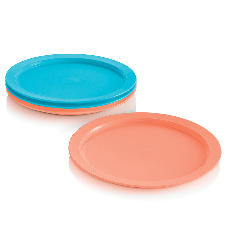 tupperkids borden spa blauw gezellig rosé