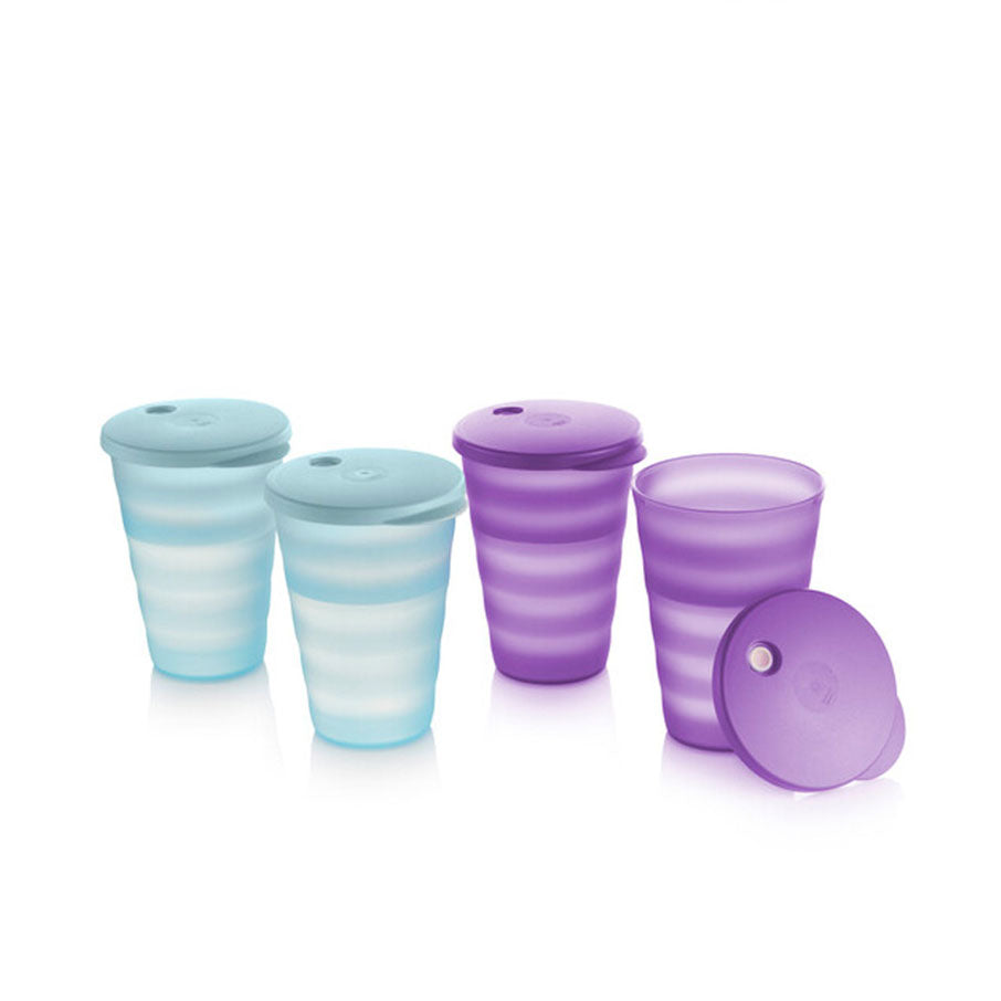 tupperware impressions drinkbekers 500 ml amethist ijslandse mist